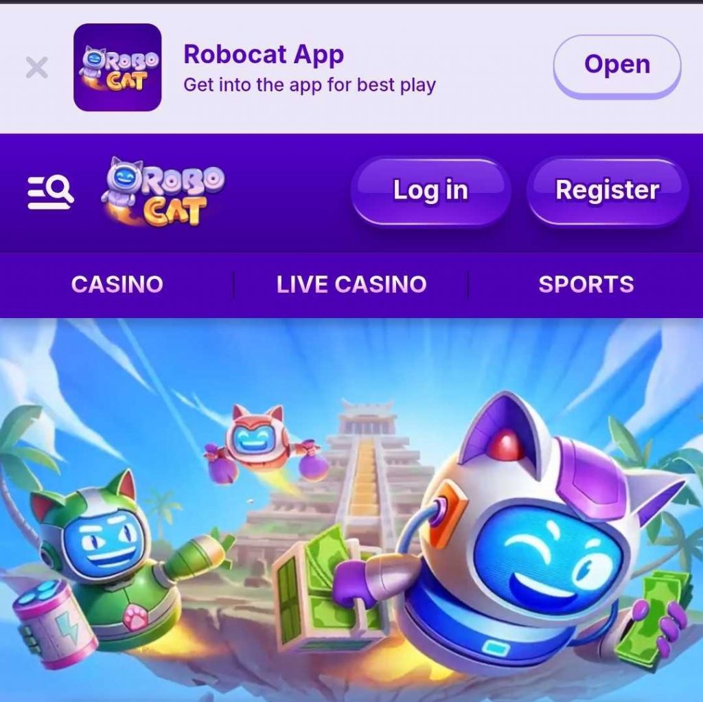 RoboCat Casino APP