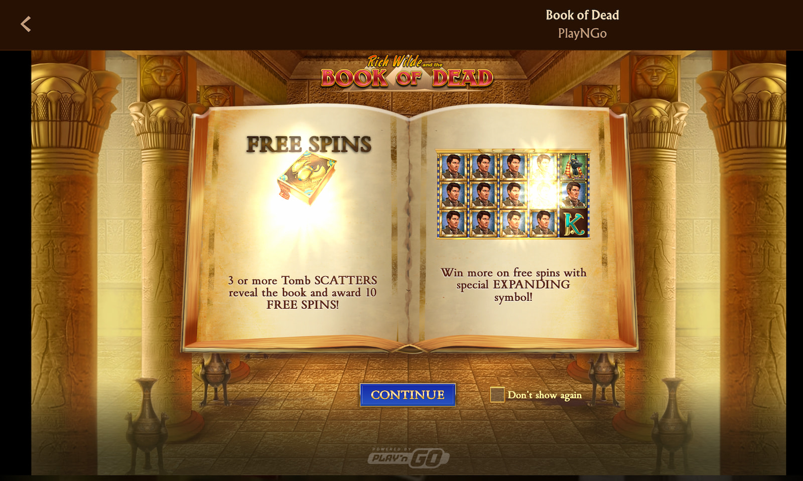 Book of Dead Game
