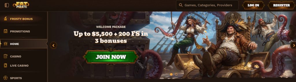 Fatpirate Welcome