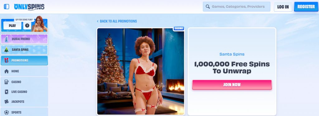 OnlySpins Santa