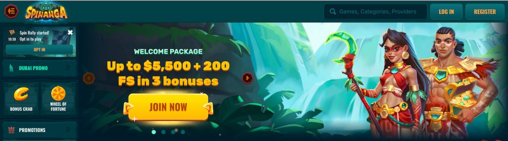 Spinanga Welcome