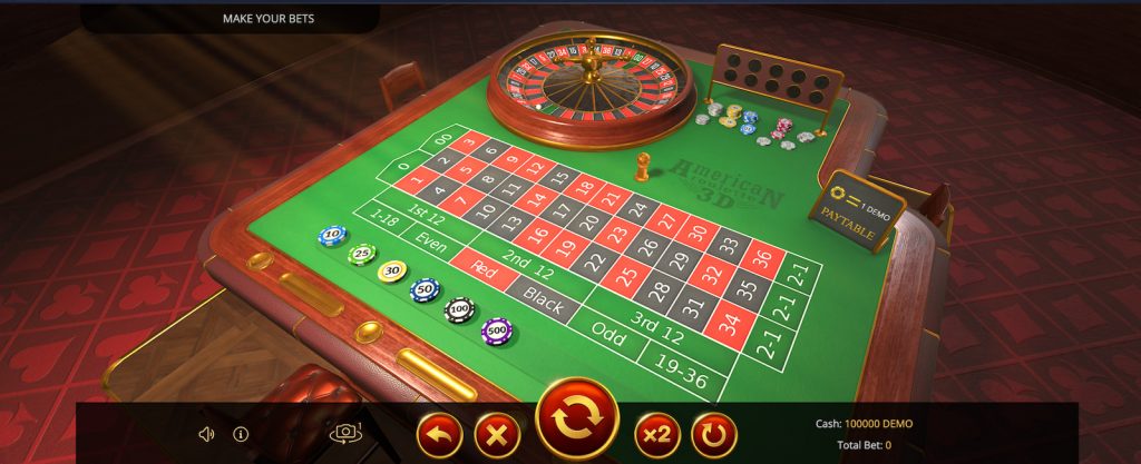 American Roulette Demo