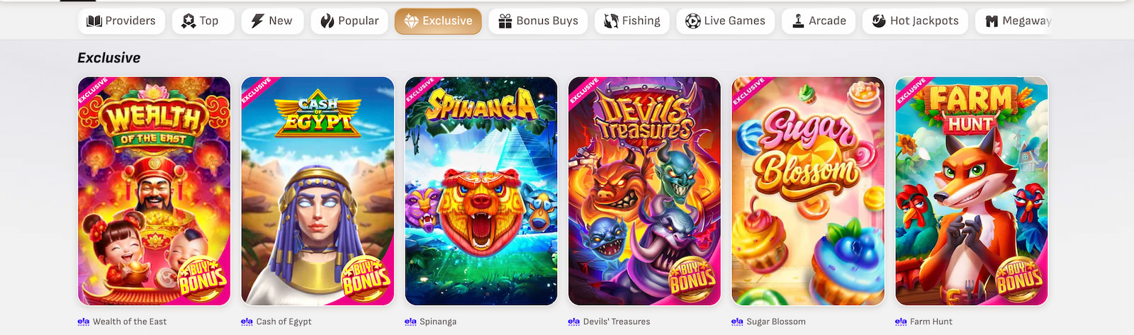 Exclusive Games