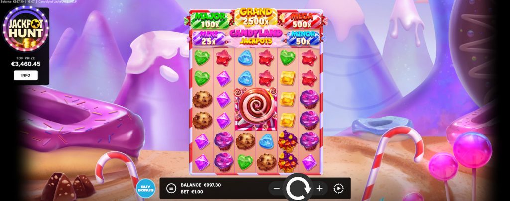 Candyland Jackpots Game