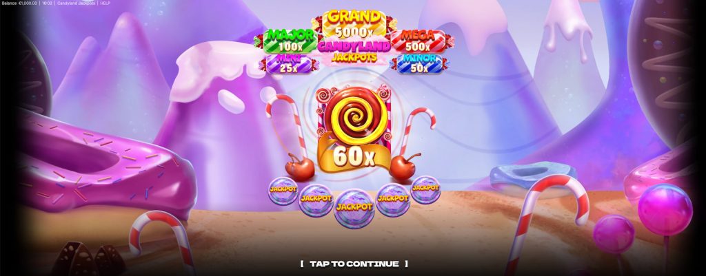 Candyland Jackpots Pokie